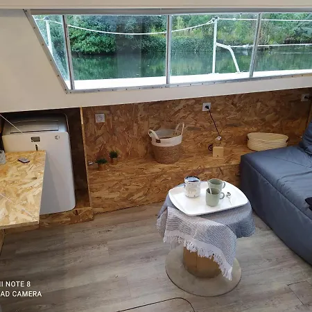 La Penichette Des Hortillonnages Πλωτό κατάλυμα Αμιάν